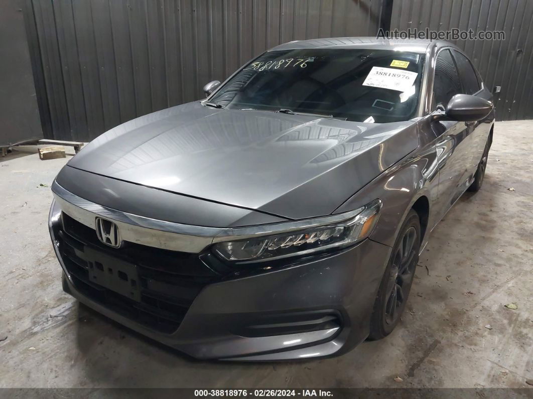 2019 Honda Accord Lx Серый vin: 1HGCV1F13KA117350