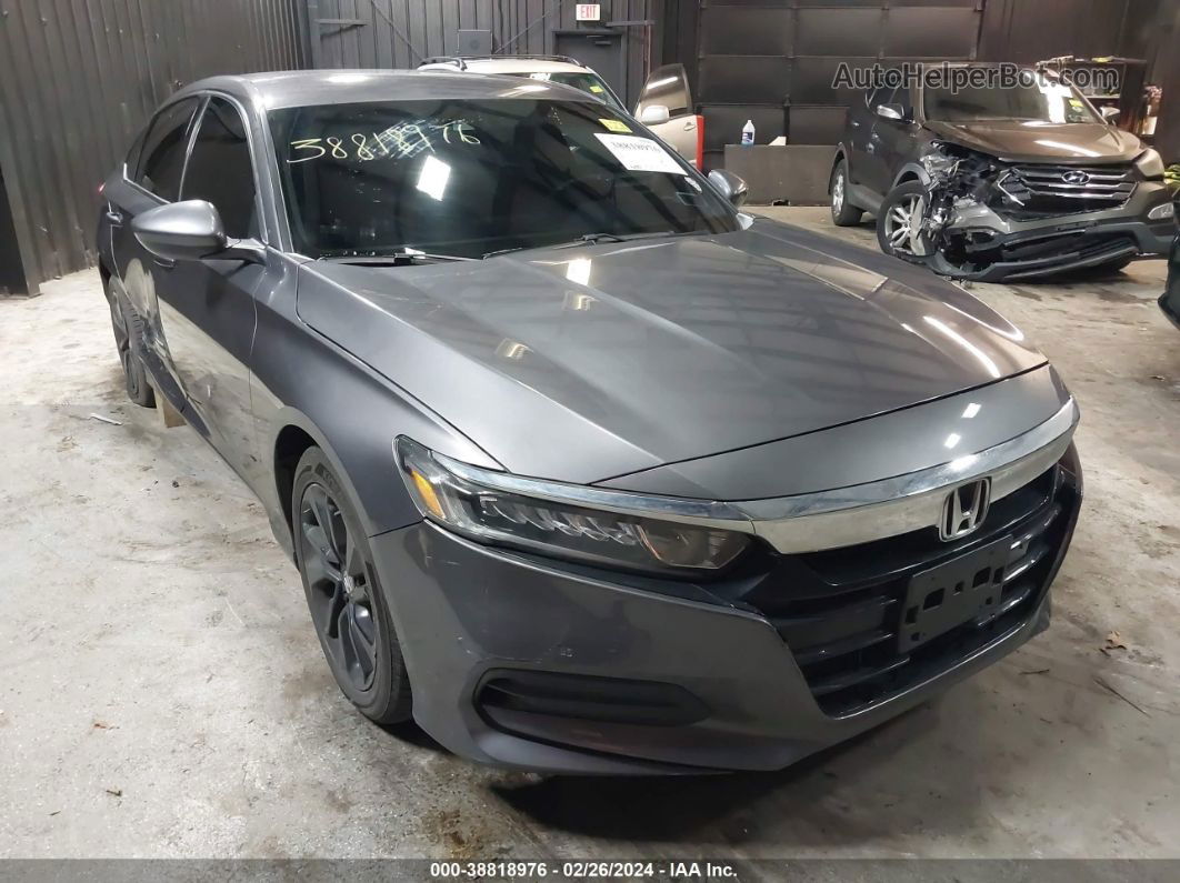 2019 Honda Accord Lx Серый vin: 1HGCV1F13KA117350