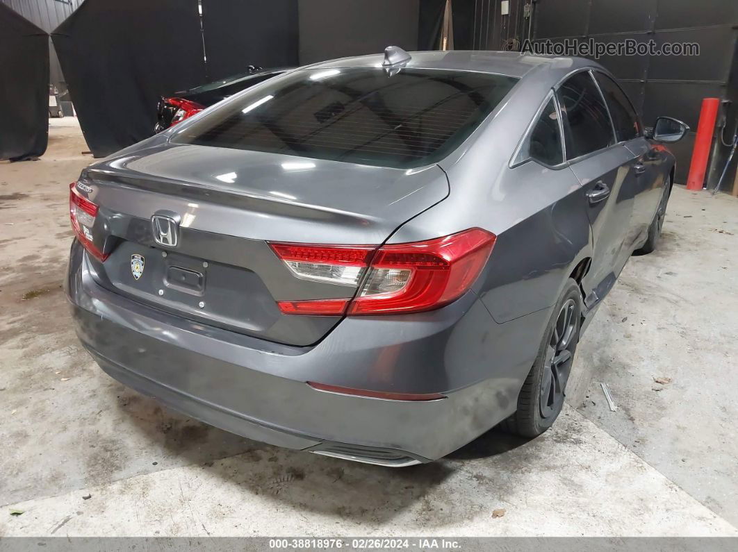 2019 Honda Accord Lx Серый vin: 1HGCV1F13KA117350