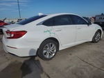 2019 Honda Accord Lx White vin: 1HGCV1F13KA170890