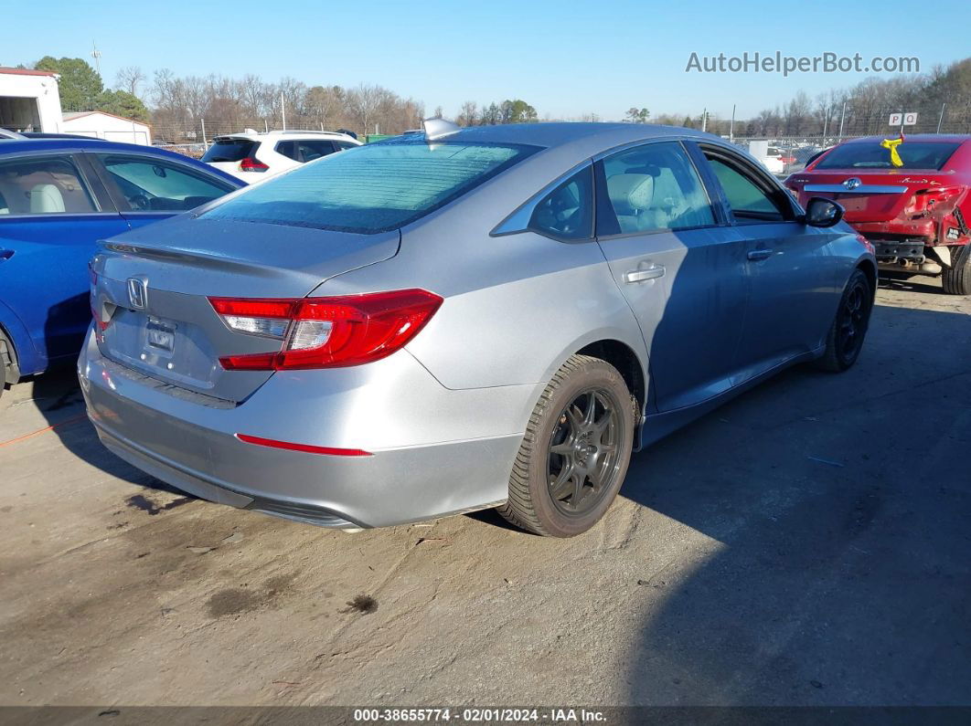 2020 Honda Accord Lx Silver vin: 1HGCV1F13LA022689