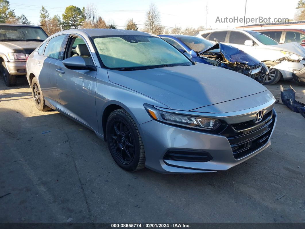 2020 Honda Accord Lx Silver vin: 1HGCV1F13LA022689