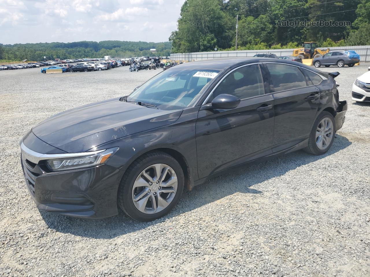 2020 Honda Accord Lx Black vin: 1HGCV1F13LA042005