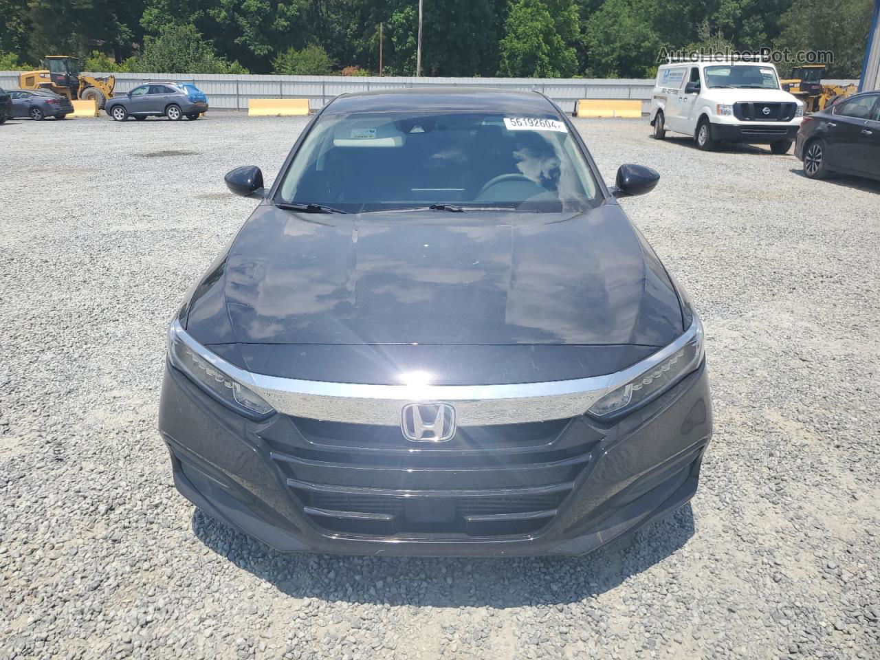 2020 Honda Accord Lx Black vin: 1HGCV1F13LA042005