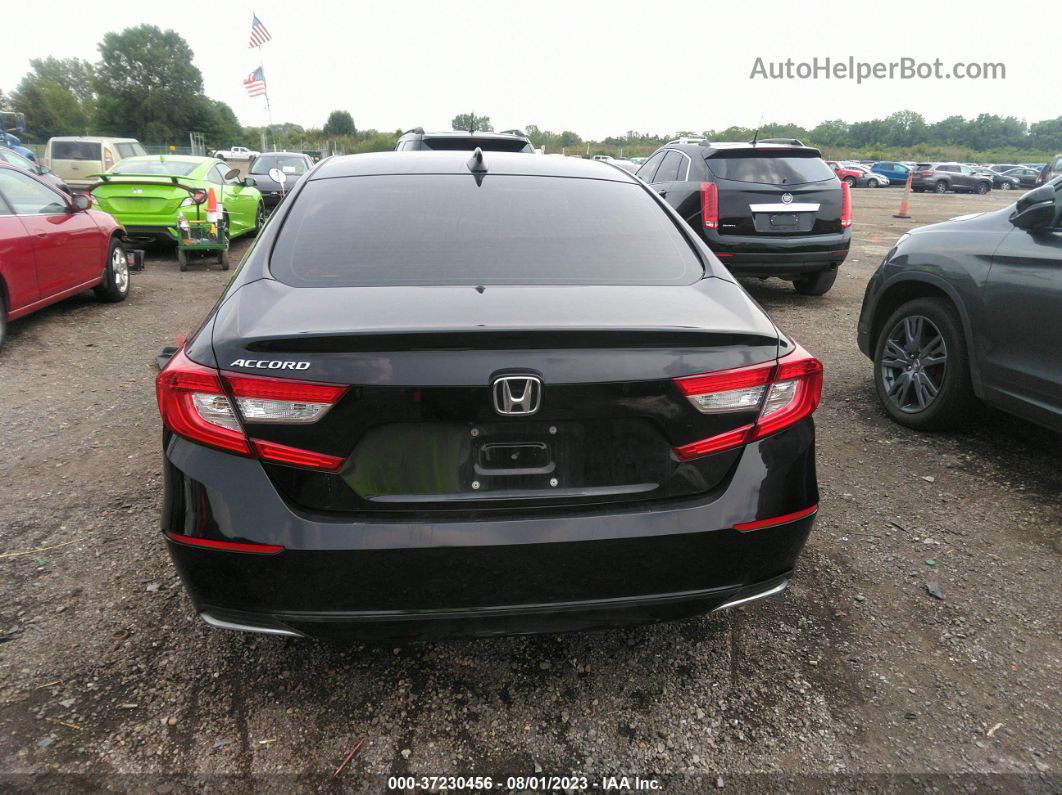 2020 Honda Accord Sedan Lx Black vin: 1HGCV1F13LA066711