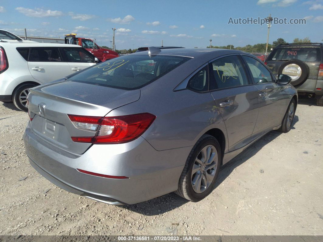 2020 Honda Accord Lx Silver vin: 1HGCV1F13LA088725