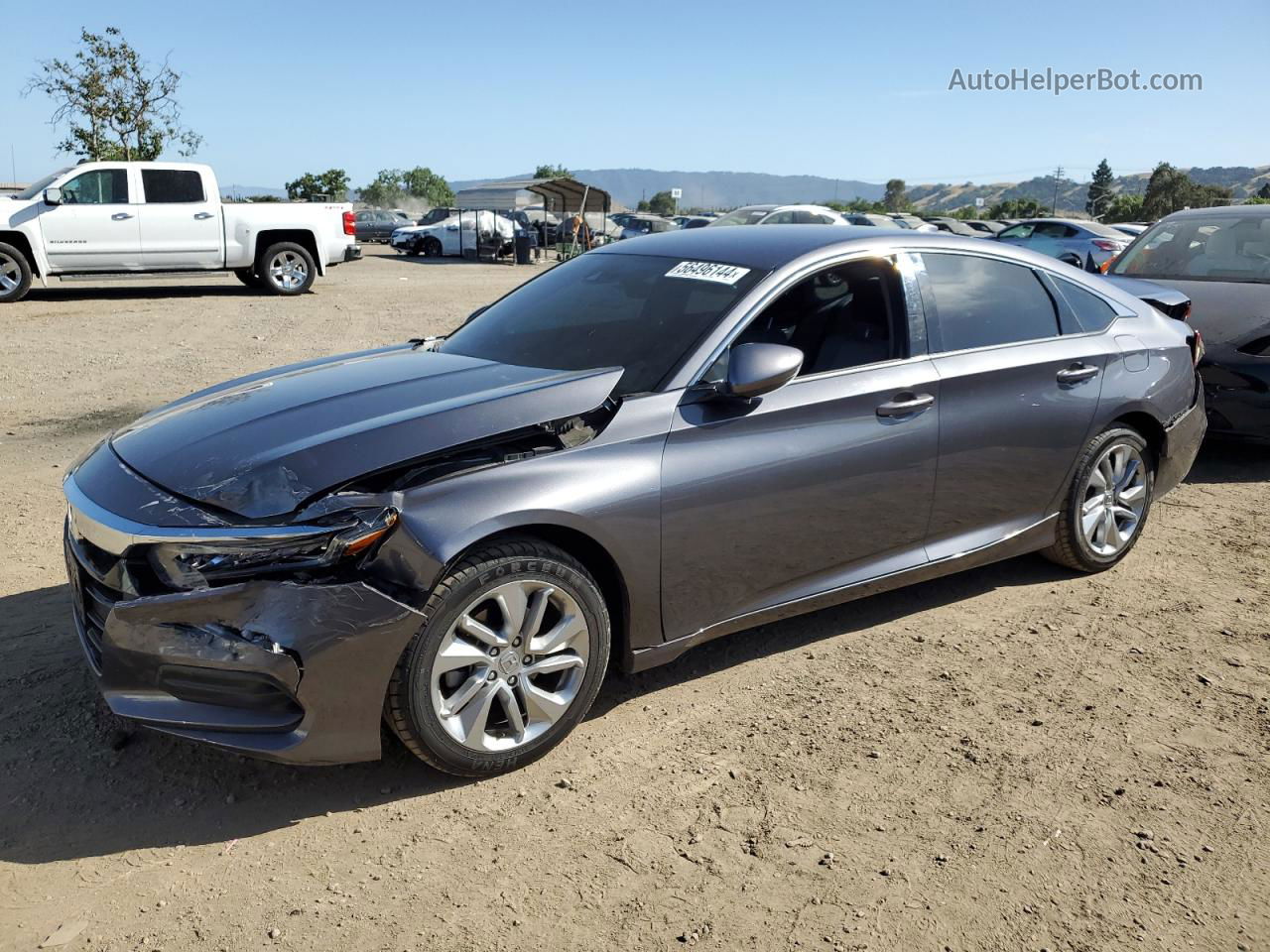 2020 Honda Accord Lx Charcoal vin: 1HGCV1F13LA099143