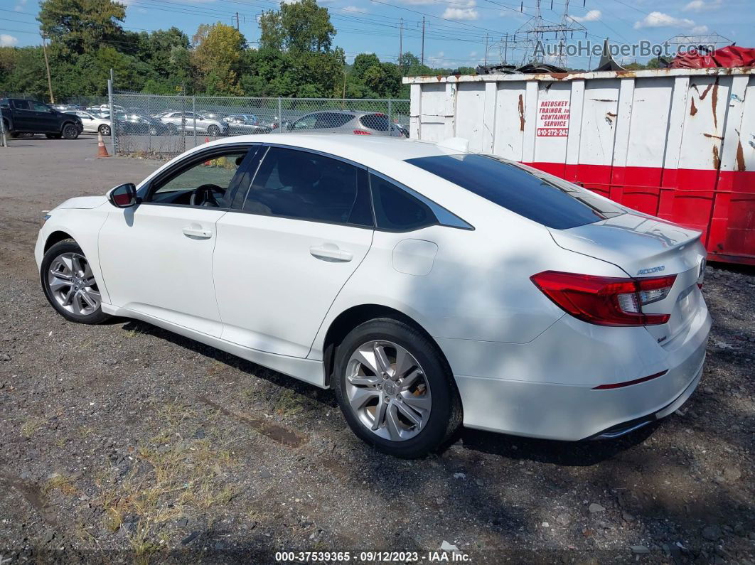 2020 Honda Accord Sedan Lx White vin: 1HGCV1F13LA141262