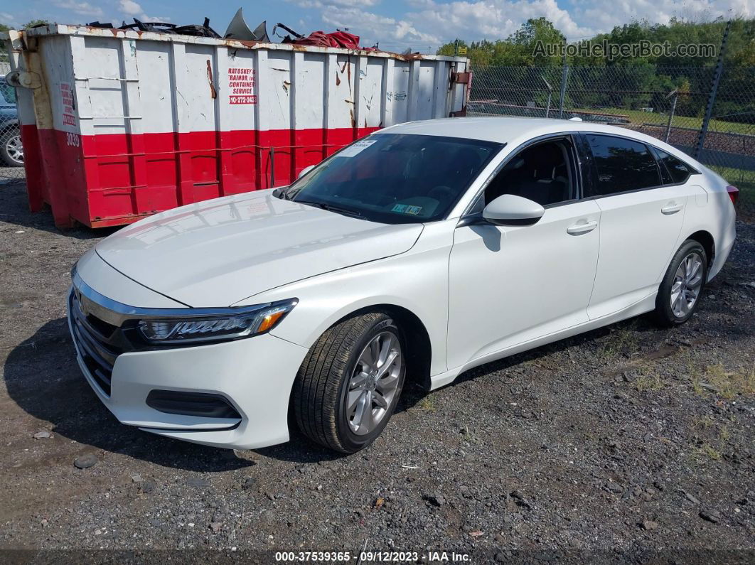 2020 Honda Accord Sedan Lx White vin: 1HGCV1F13LA141262