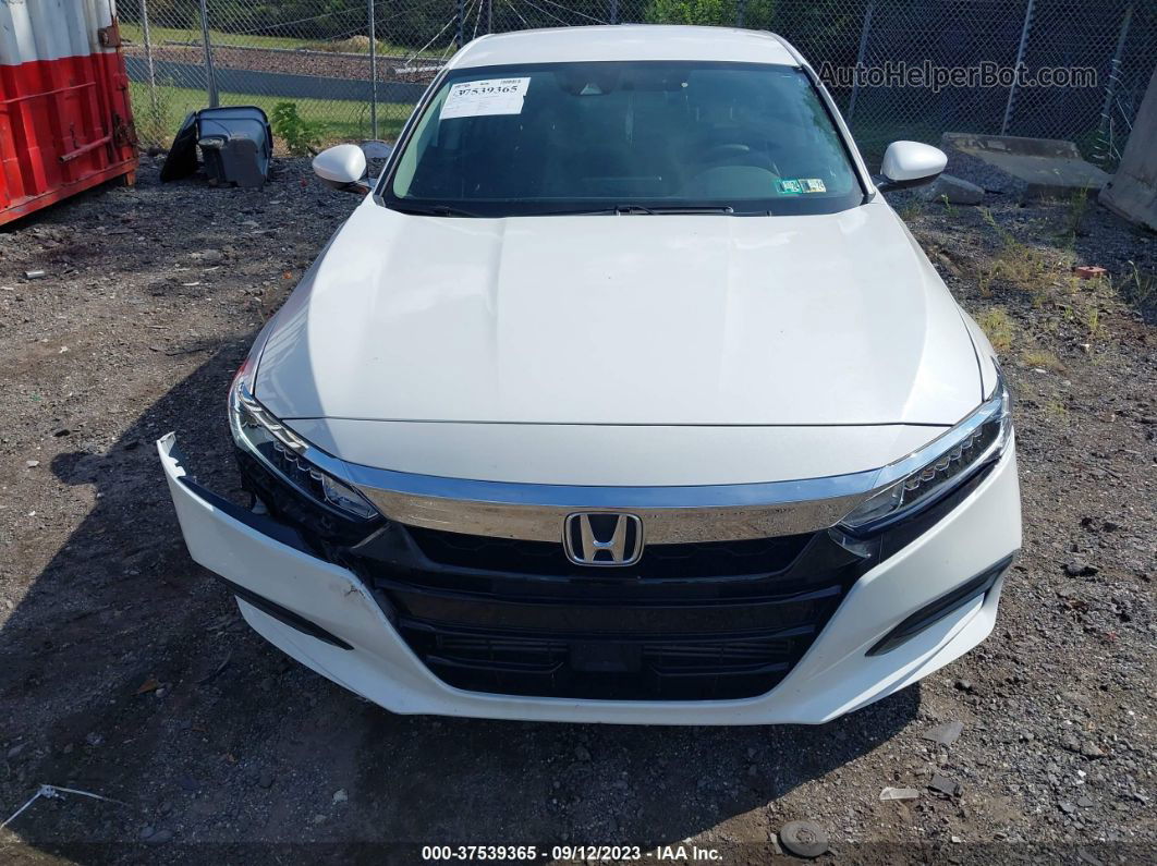 2020 Honda Accord Sedan Lx White vin: 1HGCV1F13LA141262