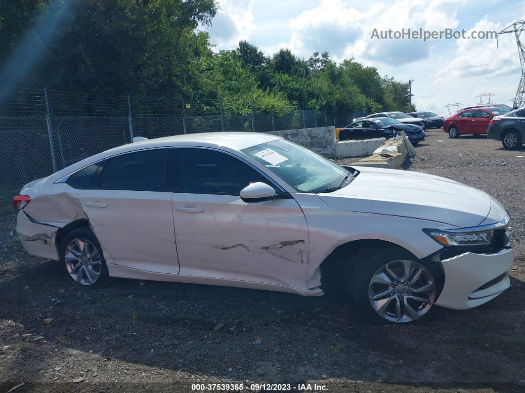 2020 Honda Accord Sedan Lx White vin: 1HGCV1F13LA141262