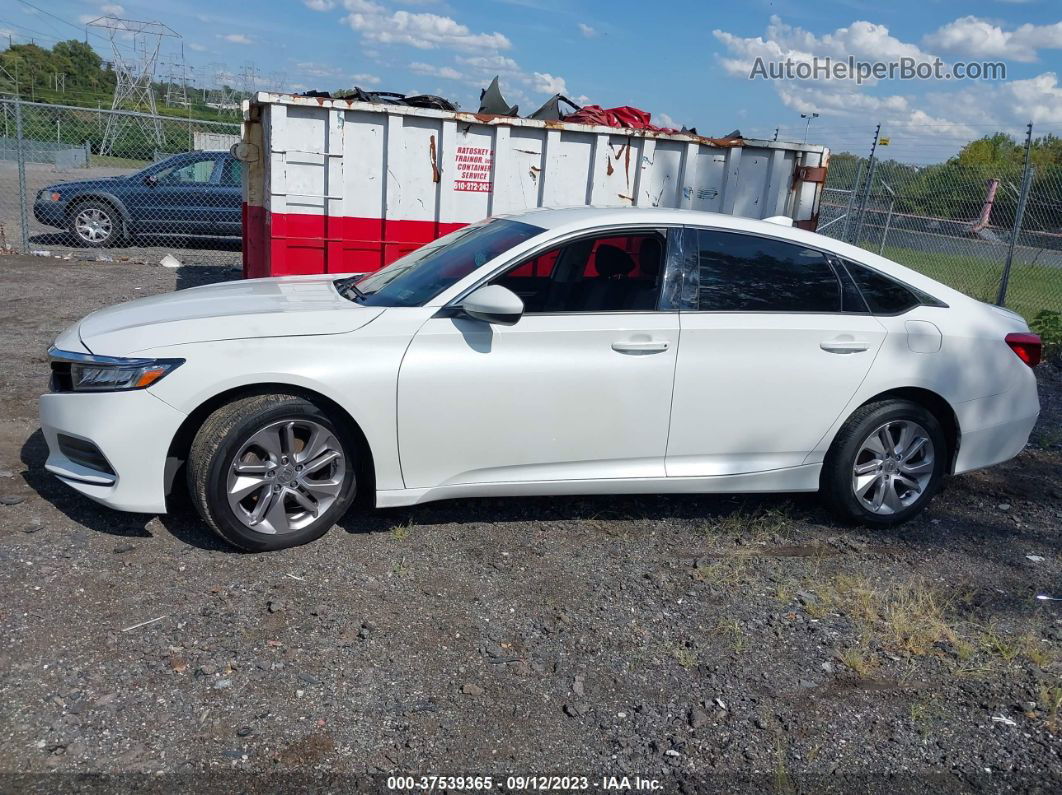 2020 Honda Accord Sedan Lx White vin: 1HGCV1F13LA141262