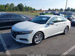 2018 Honda Accord Lx White vin: 1HGCV1F14JA046724