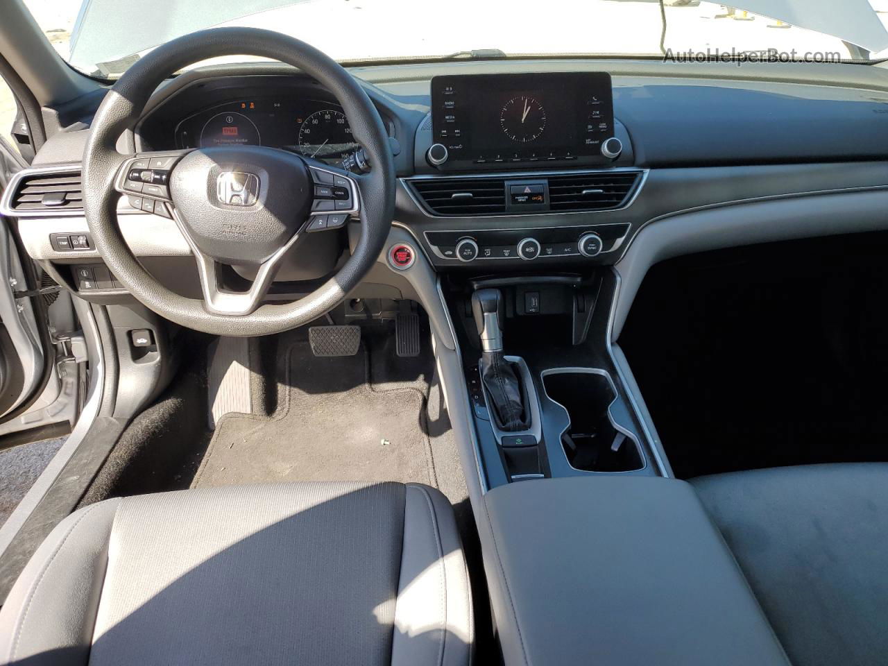 2018 Honda Accord Lx Серый vin: 1HGCV1F14JA095888