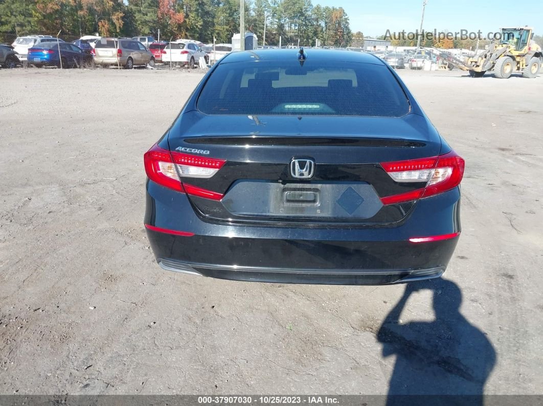 2018 Honda Accord Sedan Lx 1.5t Черный vin: 1HGCV1F14JA176440