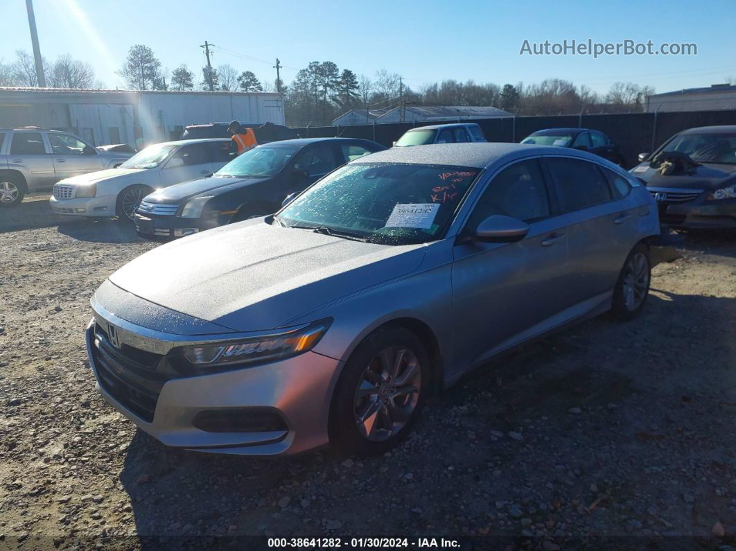 2018 Honda Accord Lx Silver vin: 1HGCV1F14JA228651