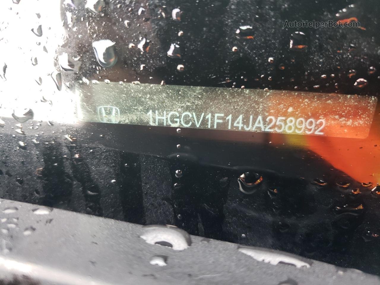 2018 Honda Accord Lx Black vin: 1HGCV1F14JA258992