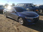 2019 Honda Accord Lx Blue vin: 1HGCV1F14KA039144