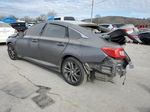 2019 Honda Accord Lx Gray vin: 1HGCV1F14KA048586