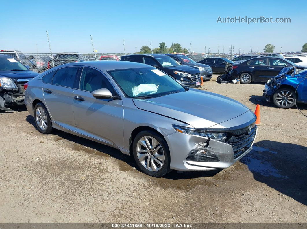 2019 Honda Accord Lx Silver vin: 1HGCV1F14KA080695