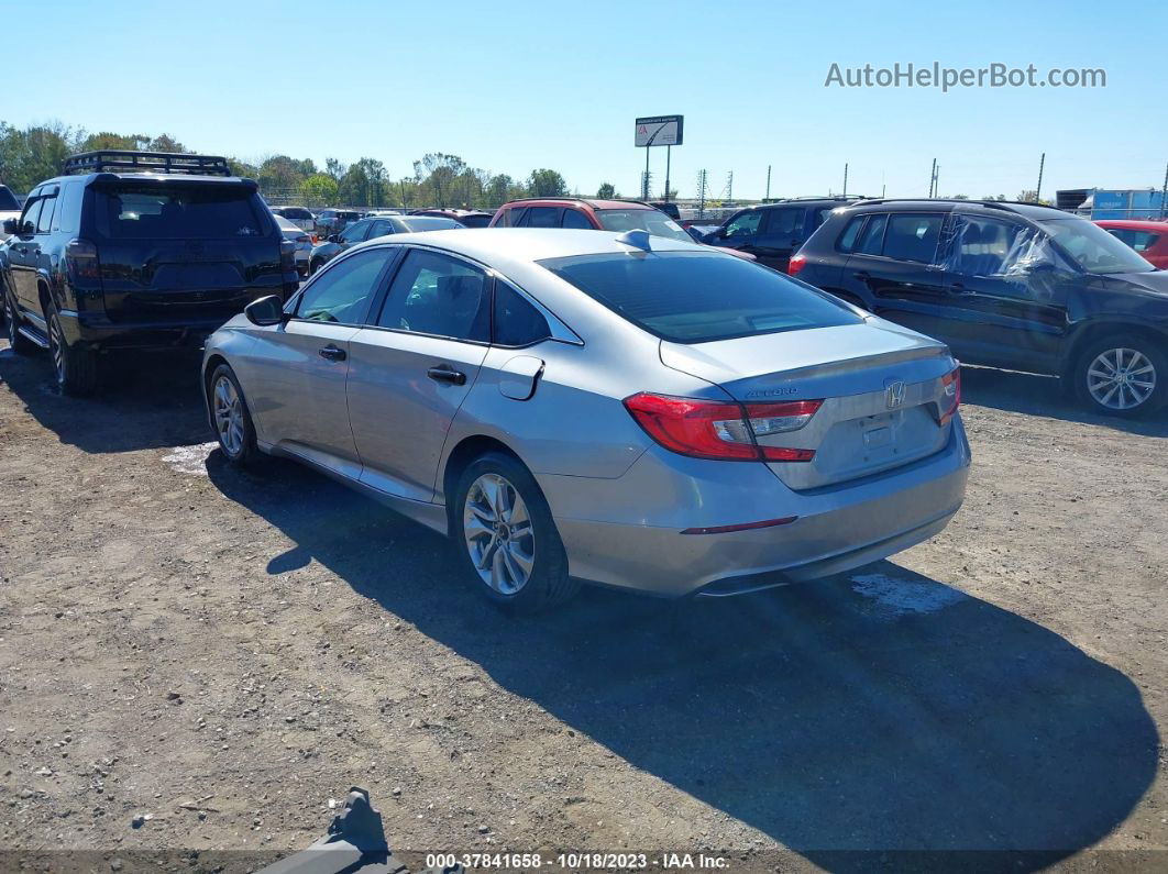 2019 Honda Accord Lx Silver vin: 1HGCV1F14KA080695