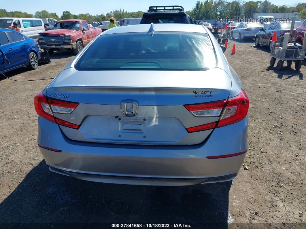 2019 Honda Accord Lx Silver vin: 1HGCV1F14KA080695