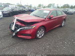 2019 Honda Accord Lx Red vin: 1HGCV1F14KA083290