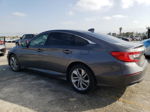 2019 Honda Accord Lx Gray vin: 1HGCV1F14KA117390