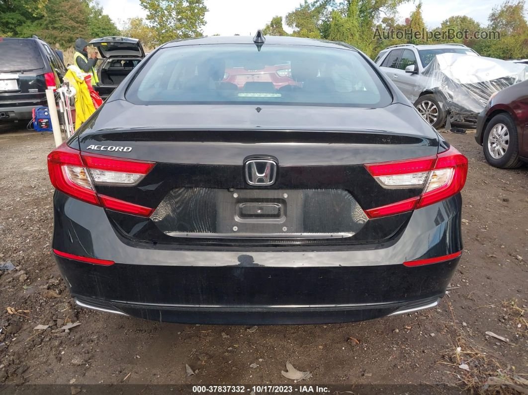 2019 Honda Accord Lx Черный vin: 1HGCV1F14KA153354