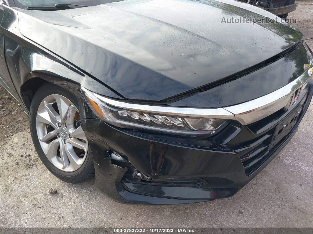 2019 Honda Accord Lx Черный vin: 1HGCV1F14KA153354