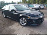 2019 Honda Accord Lx Black vin: 1HGCV1F14KA153354