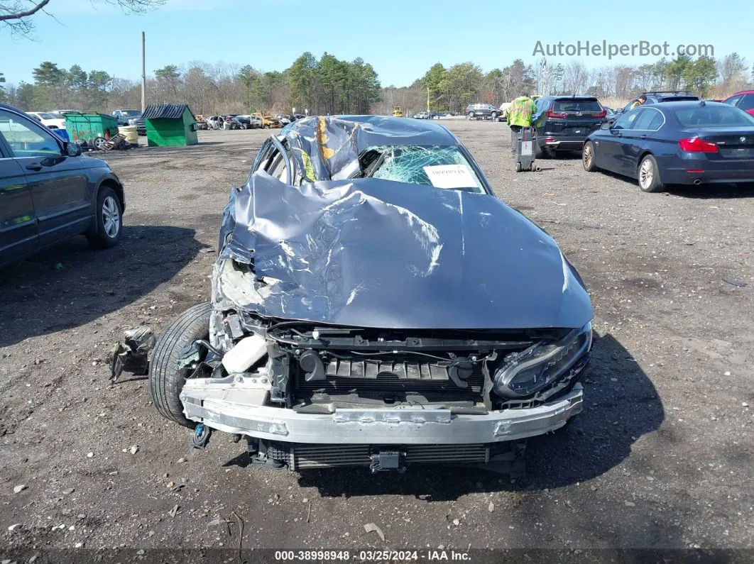 2019 Honda Accord Lx Gray vin: 1HGCV1F14KA169831