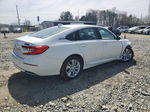 2019 Honda Accord Lx White vin: 1HGCV1F14KA176763