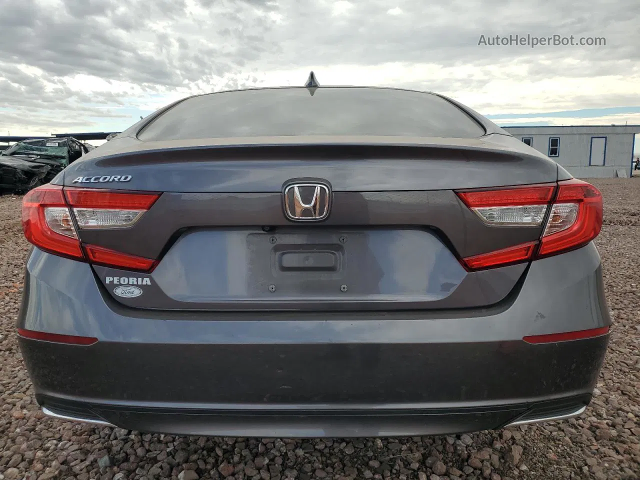 2020 Honda Accord Lx Gray vin: 1HGCV1F14LA022622