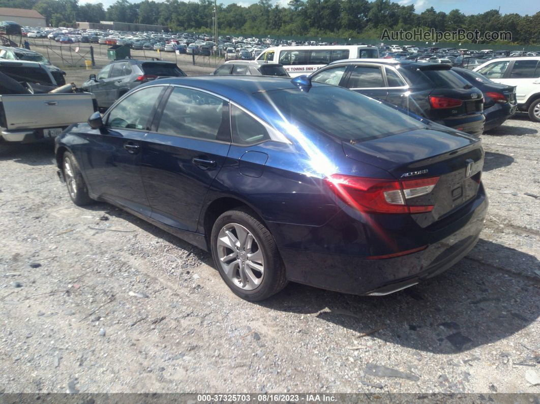 2020 Honda Accord Sedan Lx Blue vin: 1HGCV1F14LA099748