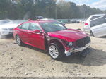 2020 Honda Accord Lx Red vin: 1HGCV1F14LA131193