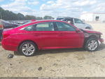 2020 Honda Accord Lx Red vin: 1HGCV1F14LA131193