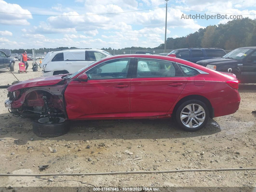 2020 Honda Accord Lx Red vin: 1HGCV1F14LA131193