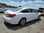 2018 Honda Accord Lx White vin: 1HGCV1F15JA009570