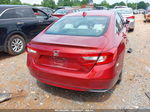 2018 Honda Accord Lx Burgundy vin: 1HGCV1F15JA077092