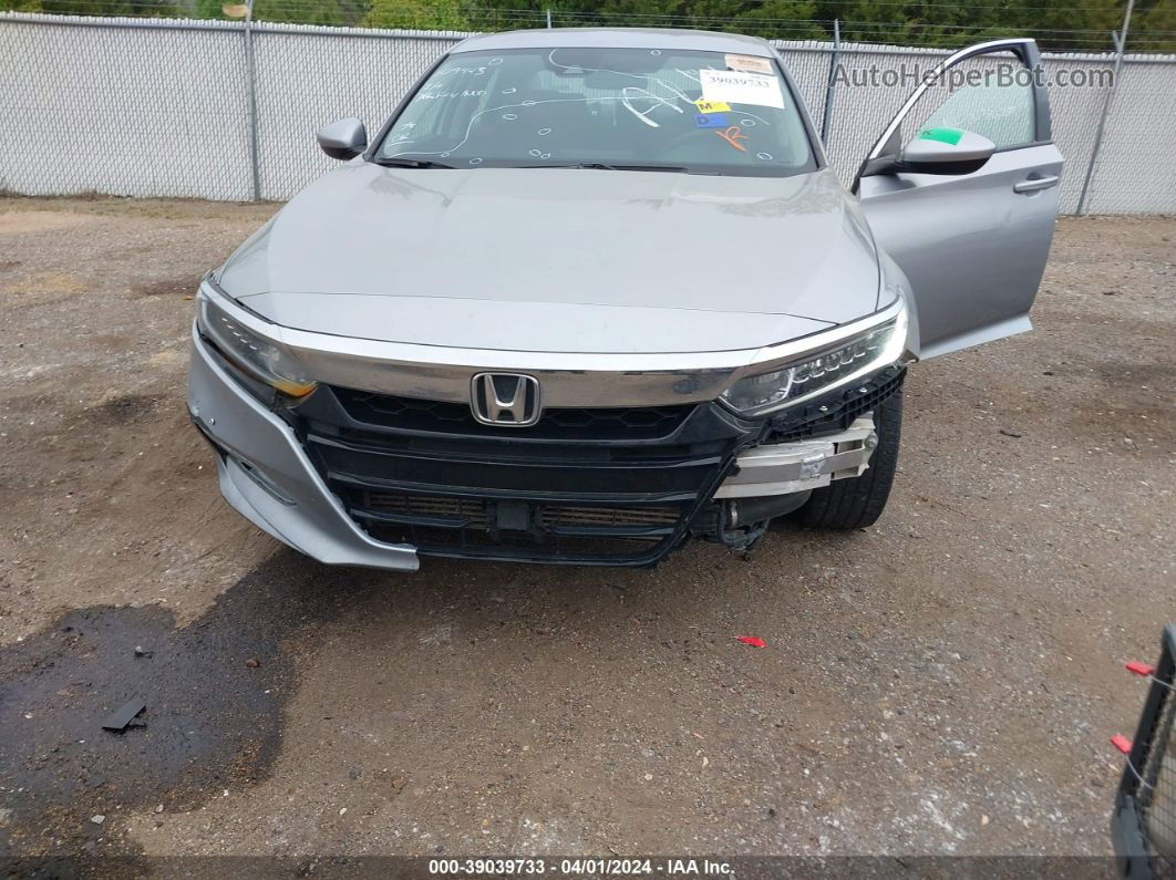 2018 Honda Accord Lx Silver vin: 1HGCV1F15JA109443