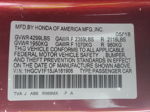2018 Honda Accord Lx Red vin: 1HGCV1F15JA181906