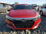 2018 Honda Accord Lx Red vin: 1HGCV1F15JA266440