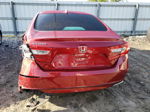 2018 Honda Accord Lx Red vin: 1HGCV1F15JA266440