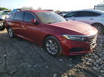 2018 Honda Accord Lx Red vin: 1HGCV1F15JA266440