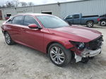 2019 Honda Accord Lx Red vin: 1HGCV1F15KA029061