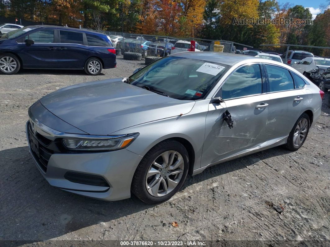 2019 Honda Accord Sedan Lx 1.5t Silver vin: 1HGCV1F15KA030596