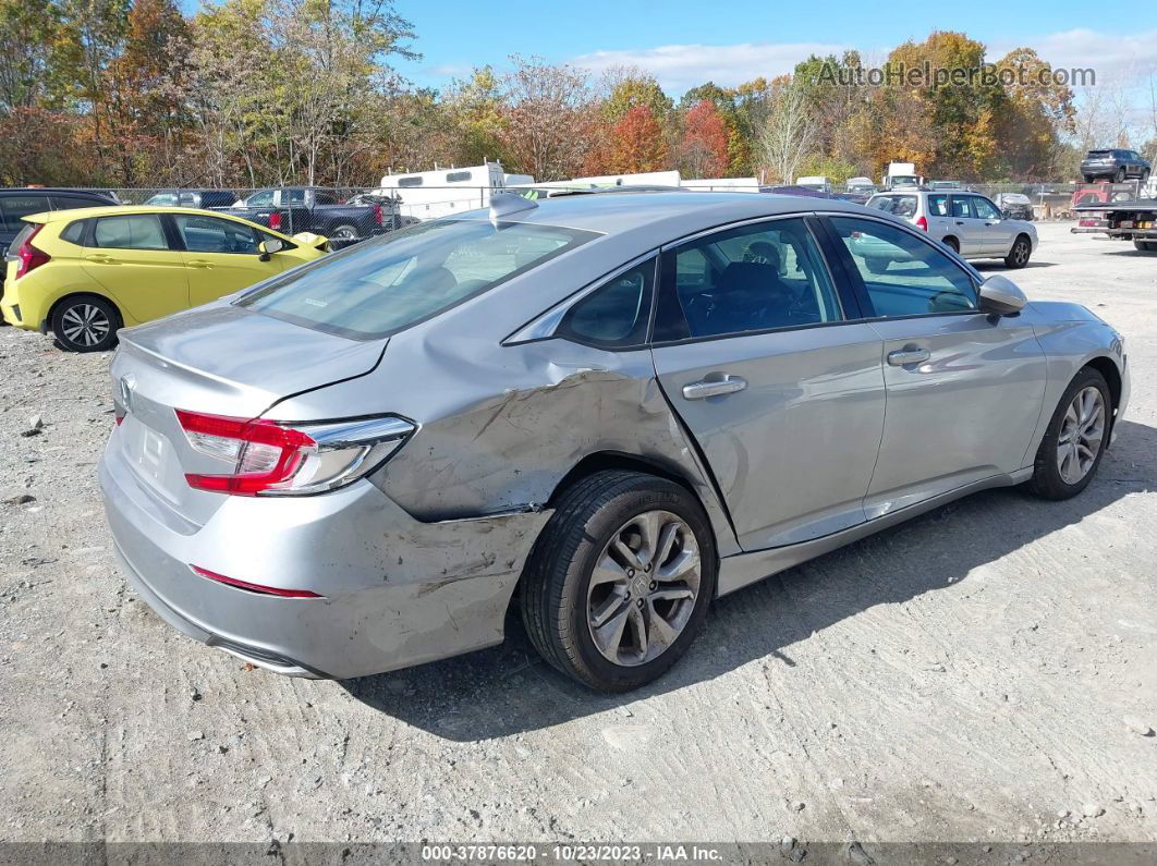 2019 Honda Accord Sedan Lx 1.5t Silver vin: 1HGCV1F15KA030596