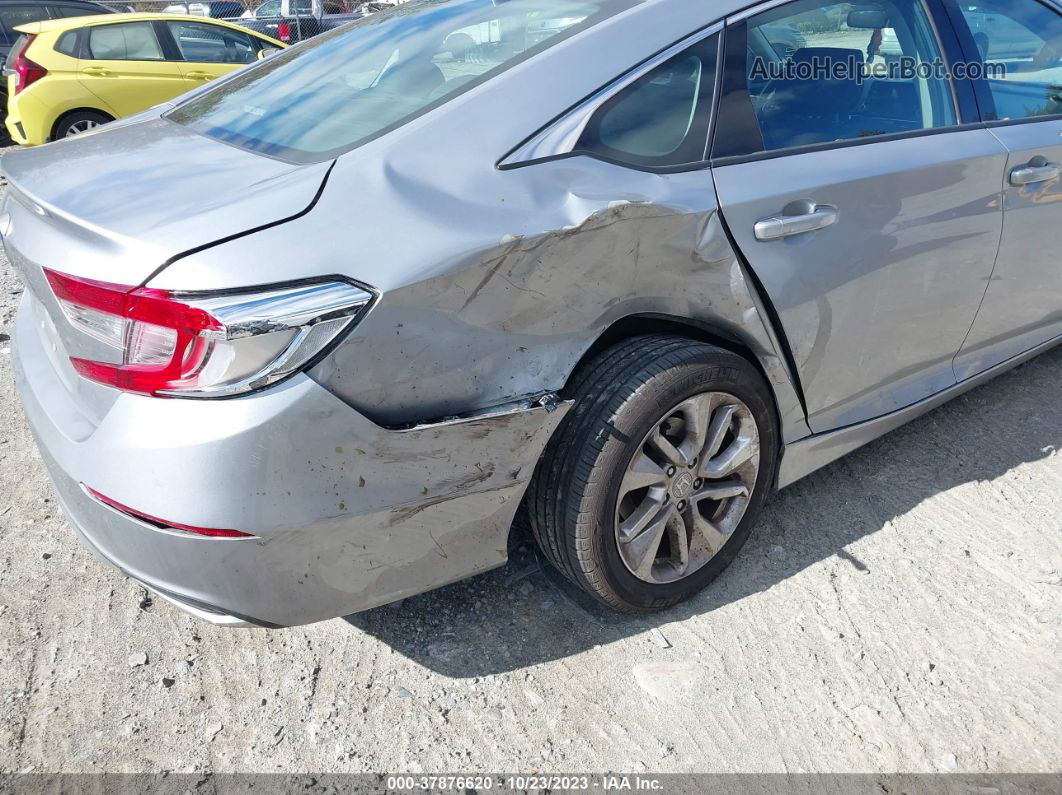 2019 Honda Accord Sedan Lx 1.5t Silver vin: 1HGCV1F15KA030596