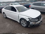 2019 Honda Accord Lx White vin: 1HGCV1F15KA084593